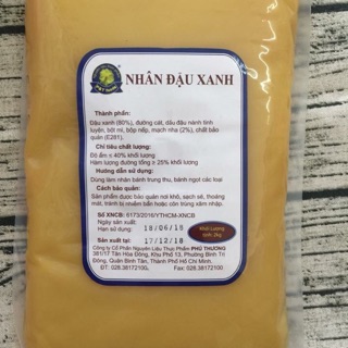 Nhân đậu xanh Phú Thương 2kg