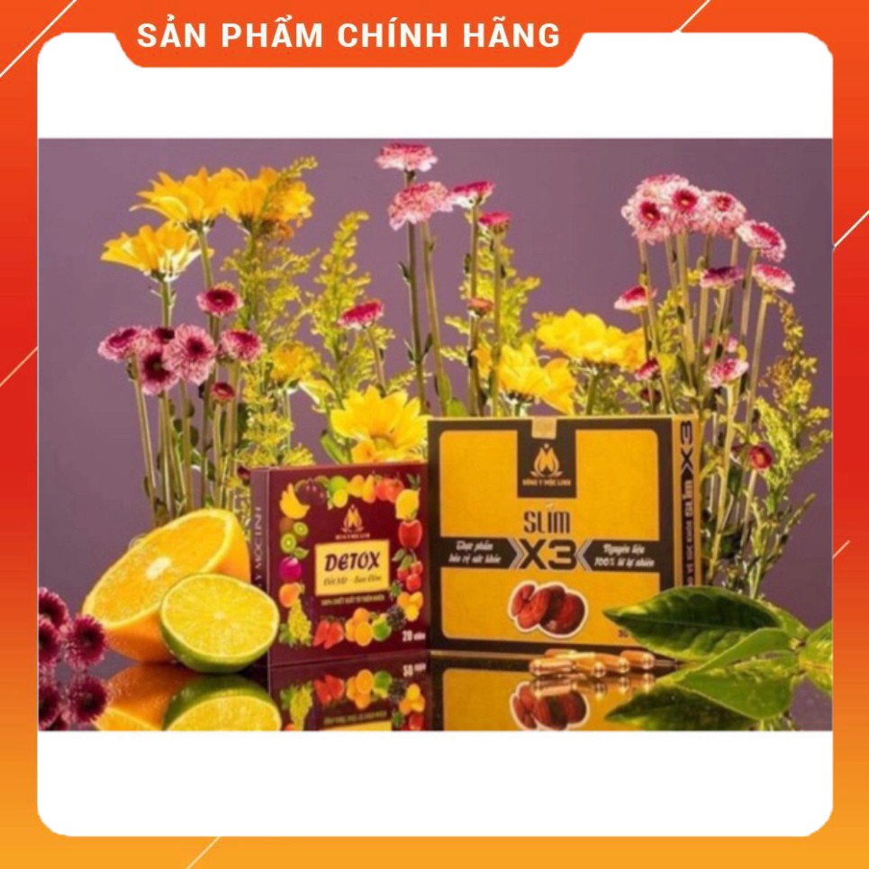 Viên Giảm Cân X3 Đông Y Mộc Linh .Cam kết 100% hàng chuẩn.