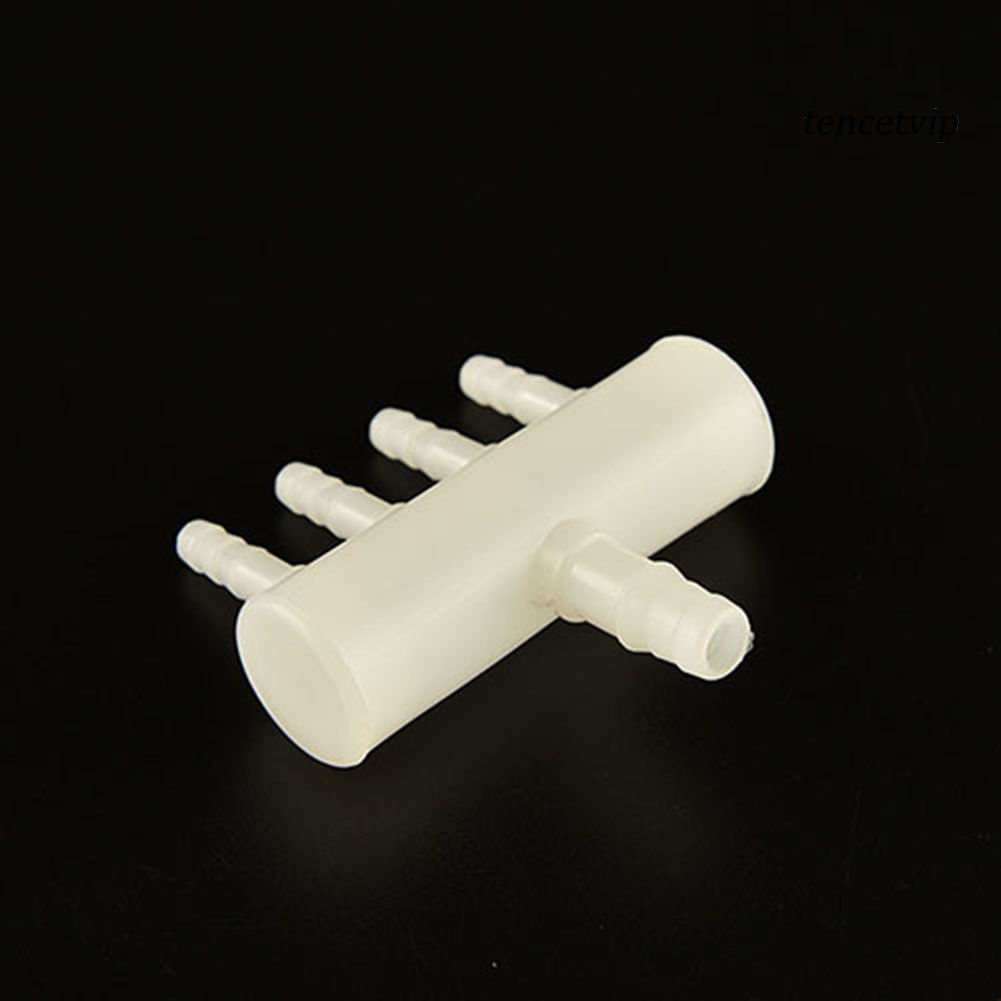 1 Van Chia Khí Cho Bể Cá Bằng Nhựa 4 / 6 / 8 / 10 Cổng 4mm