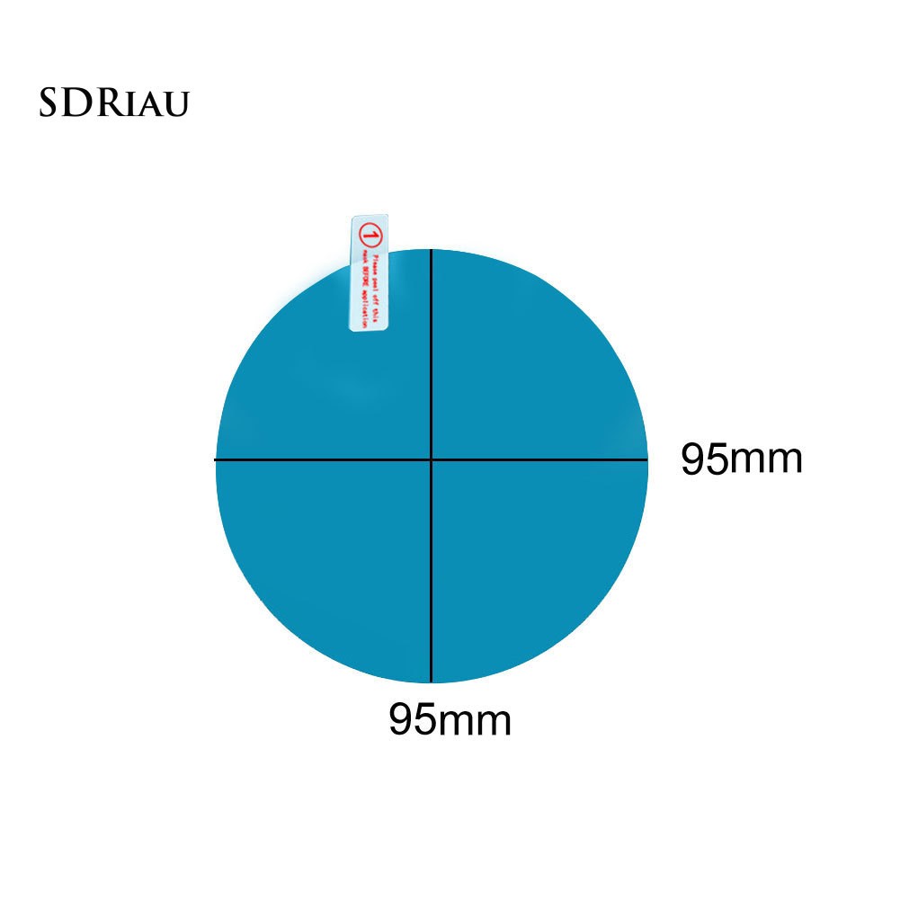 Bộ 2 miếng dán kính chiếu hậu chống sương mù không thấm nước chuyên dụng