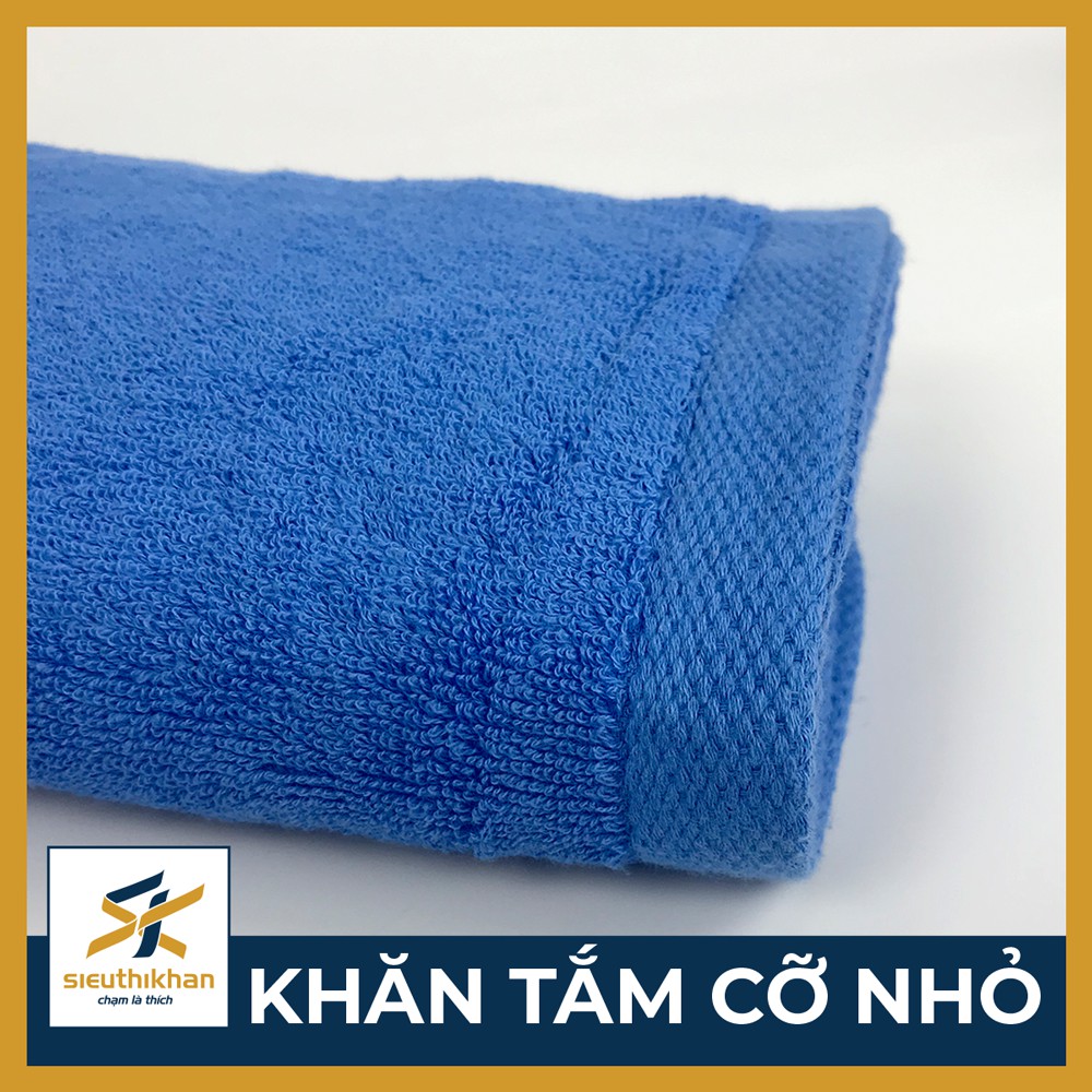 Khăn tắm cỡ trung 40x80cm 100% cotton thấm nước và mềm mại