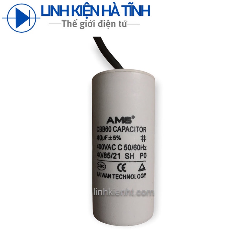 Tụ khởi động CBB60 40UF 400VAC