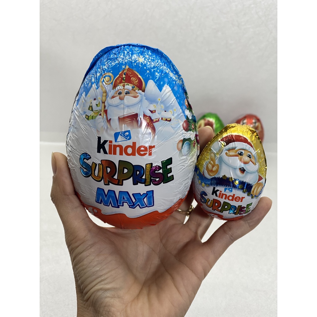 Trứng  socola Kinder sữa Surprise 20gr và 100gr  có đồ chơi- Đức