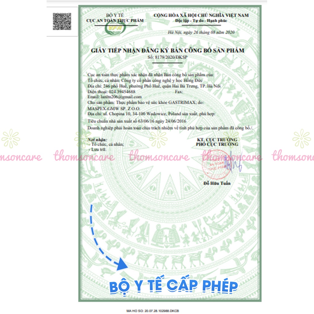 Giảm đầy hơi, ợ chua  - Viên ngậm Gastrimax giảm axit dạ dày, vị bạc hà - Hộp 12 viên