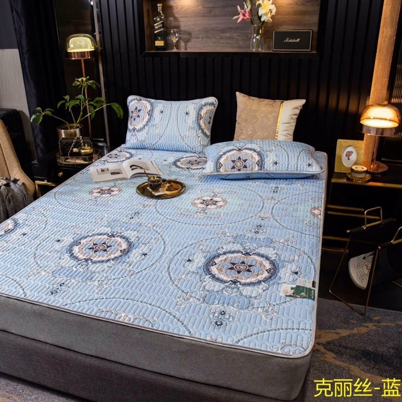 chiếu điều hoà chiếu cao su non latex mát lạnh hàng chuẩn loại 1 (tặng kèm 2 vỏ gối )