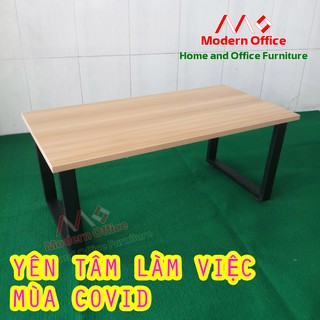 Bàn bệt Chân O kích thước 40x80 cao35cm mặt VÂN GỖ - bàn làm việc bàn học sinh viên chân gấp gọn