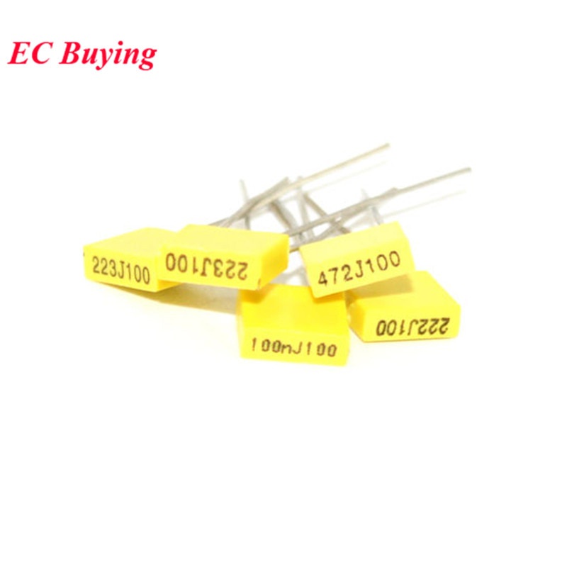 Set 20 con chip tụ điện 100v 1nf 2.2nf 4.7nf 10nf 22nf 47nf 0.1uf 100nf 220nf 470nf 1uf 102 103 104 105 222 223 224 472