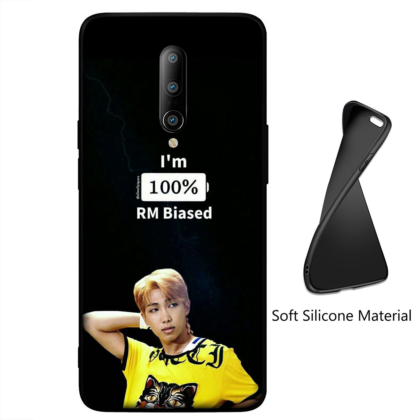 Ốp điện thoại silicon mềm in hình BTS Kim SUGA RM cho Huawei P30 Pro Lite Y6 Y7 Y9 Prime 2019 2018 Y9Prime