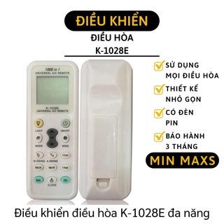 Điều Khiển Điều Hòa - Remote Điều Khiển Máy Lạnh K-1028, Màn Hình Hiển Thị Rõ 5852 [MINMAXS]