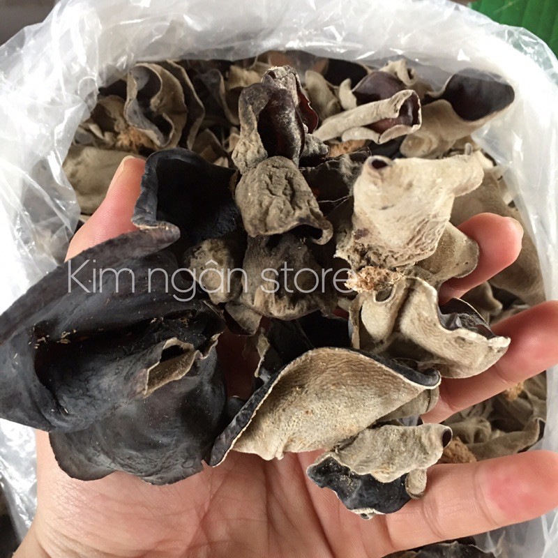 Nấm Mèo/ Mộc Nhĩ Khô Sạch Tai To 100g [THKN77]