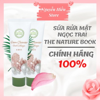 Sữa Rửa Mặt Ngọc Trai The Nature Book - Kiềm Dầu Dưỡng Sáng Da Mặt