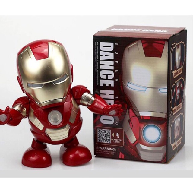 Đồ Chơi IronMan Nhảy Múa Theo Nhạc Vui Nhộn