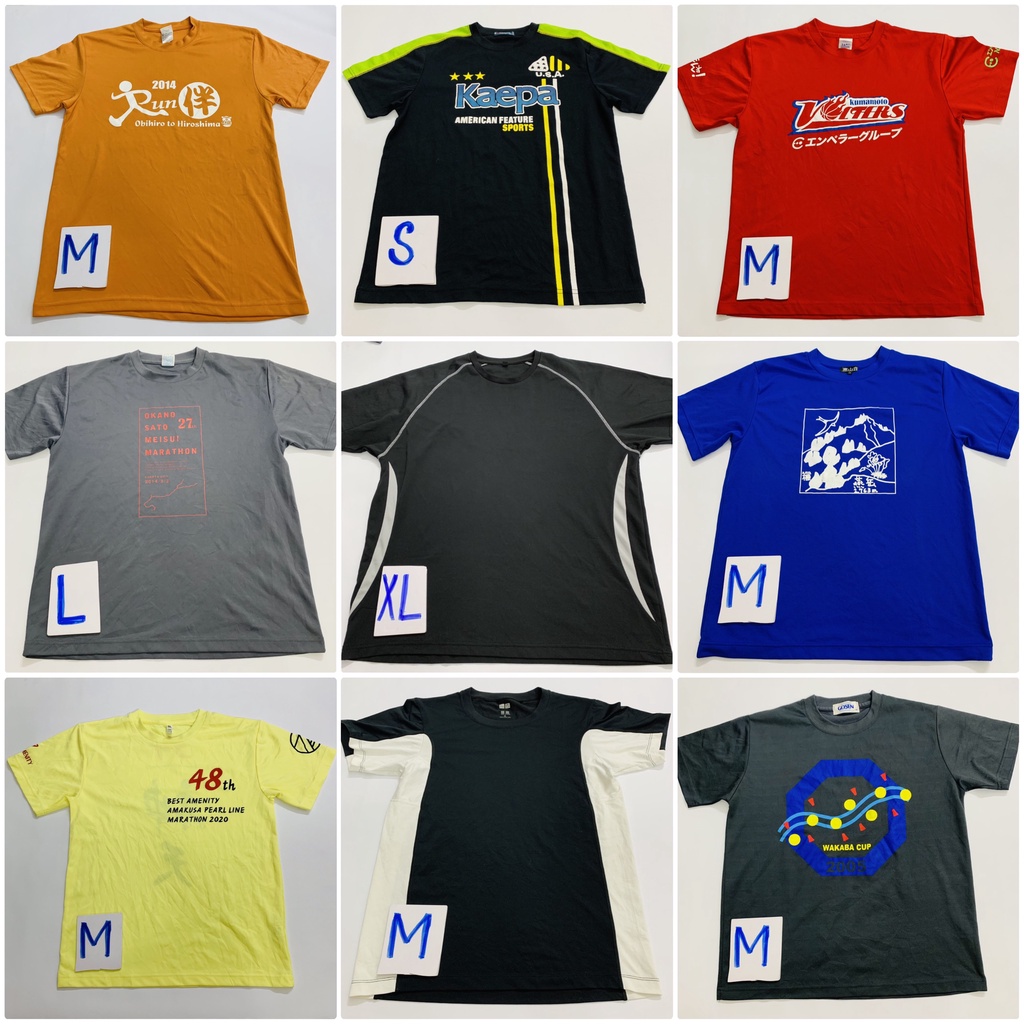 [Xã Kho] Áo Thể Thao Nam, Áo Thun Nam Tập Gym, Áo Phông Thể Thao Hàng 2Hand Mẫu Ngẫu Nhiên Hút Mồ Hôi Mát | BigBuy360 - bigbuy360.vn