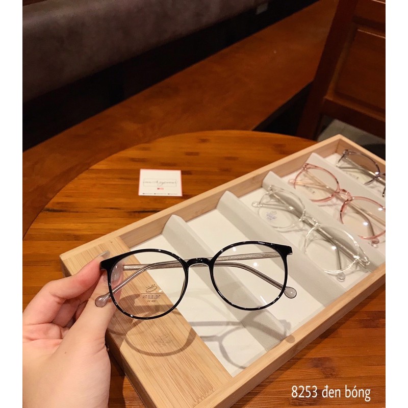 Gọng nhựa dẻo lõi kim loại dáng tròn siêu bền 8253 | BigBuy360 - bigbuy360.vn