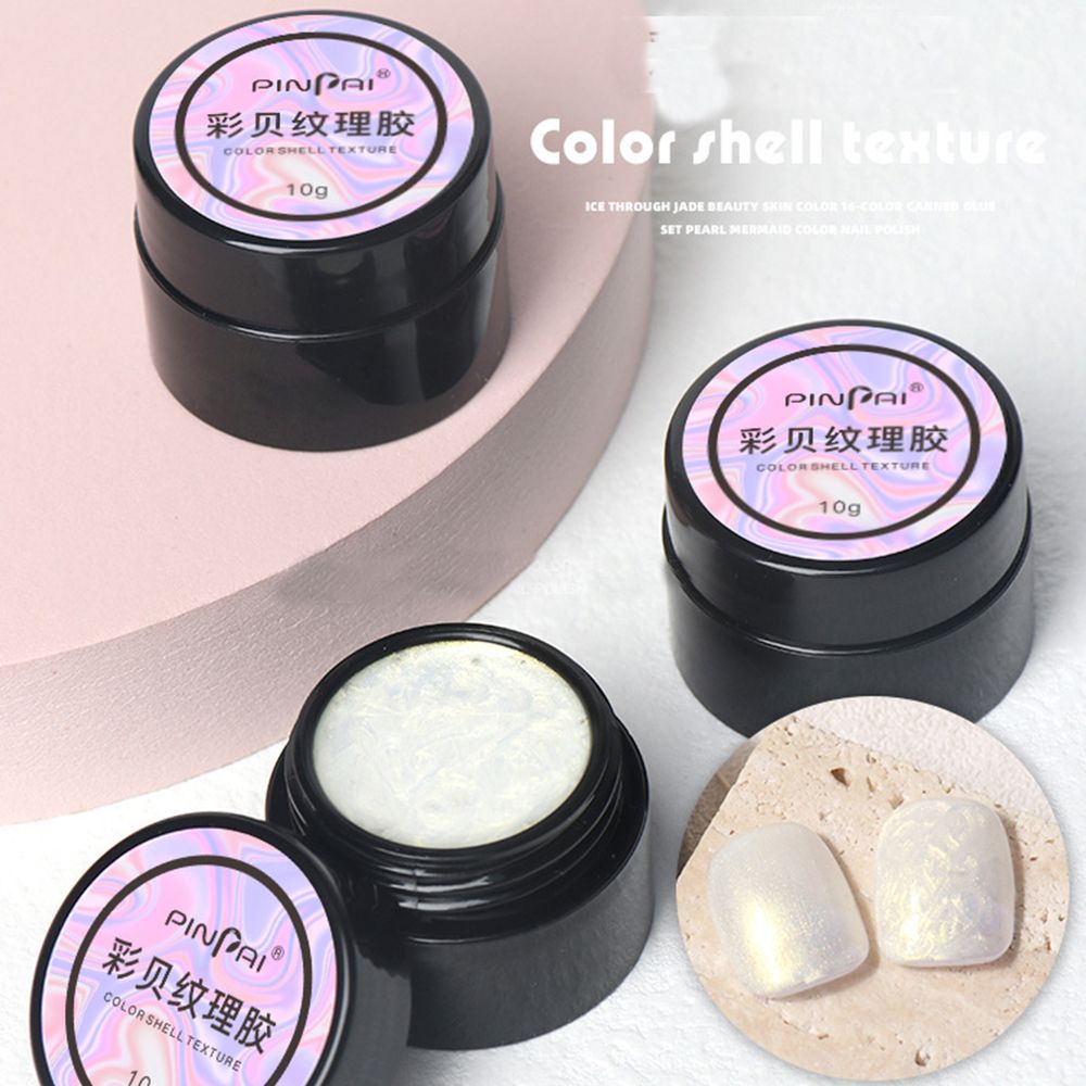 [Hàng mới về] Gel UV trang trí móng tay màu sắc lấp lánh chuyên nghiệp 10ml DIY