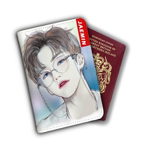 Ví bọc hộ chiếu (passport) hình Jaemin NCT - mã NCT00003 có in theo yêu cầu