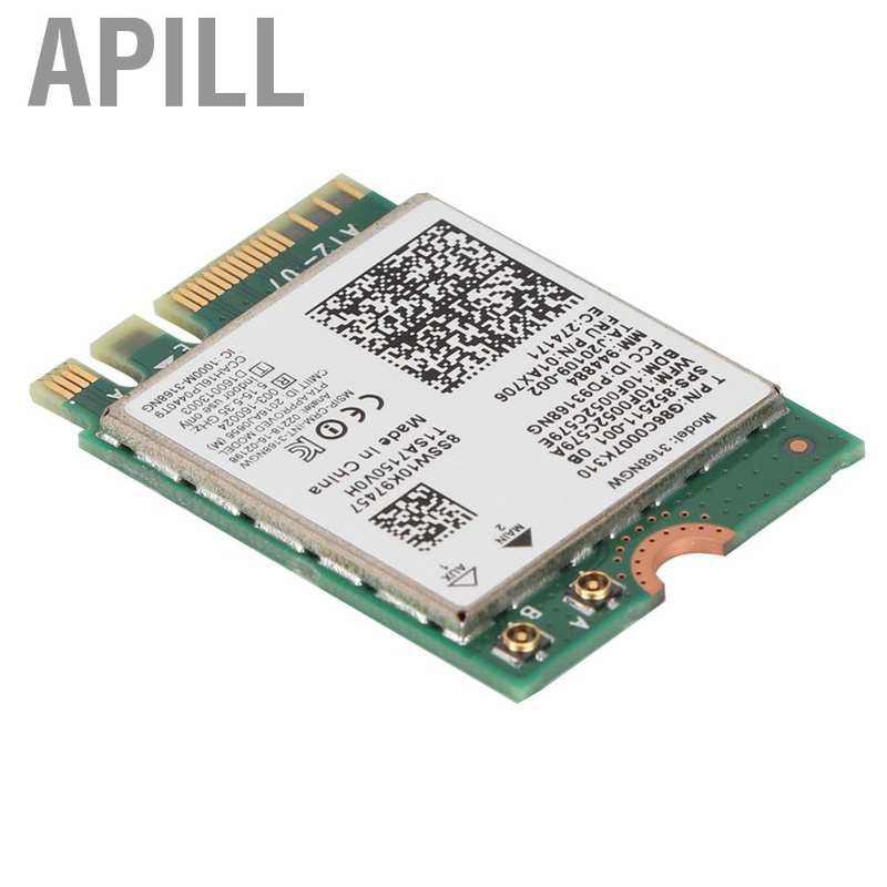 Card Mạng Apill Cho Intel 3168ngw 433mbps Bt4.2 Ngff M.2 Mới | BigBuy360 - bigbuy360.vn