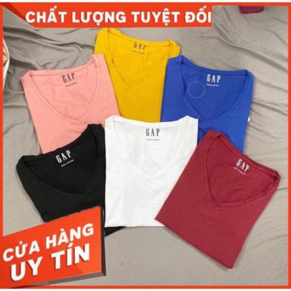 ÁO THUN CỔ TIM vải cotton giấy lụa hàng hot- hình thật