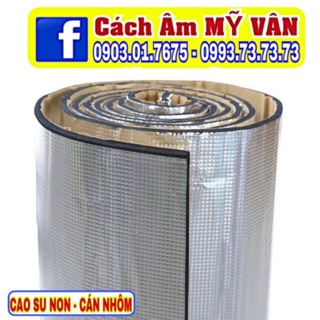 1 MÉT VUÔNG CAO SU CÁN NHÔM - CÁCH NHIỆT - CHỐNG RUNG - CÁCH ÂM MALAYXIA
