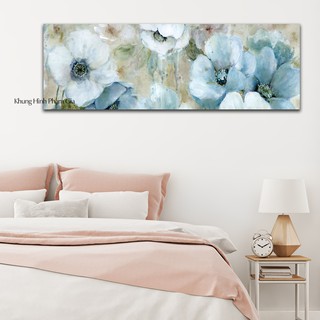 Tranh Canvas Đơn Hoa Treo Tường Trang Trí Phòng Ngủ Và Phòng Khách - Khung Hình Phạm Gia PGKL291