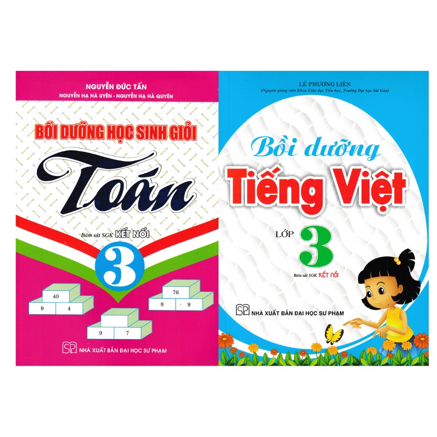 Sách - Combo Bồi Dưỡng Toán + Tiếng Việt 3 (Bám Sát SGK Kết Nối)