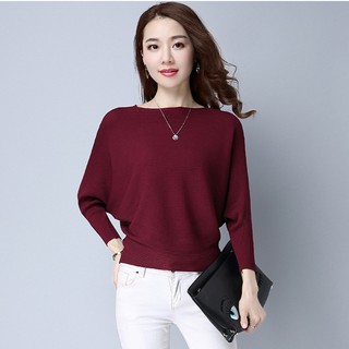 ( Siêu Hot) Áo len cánh dơi phong cách