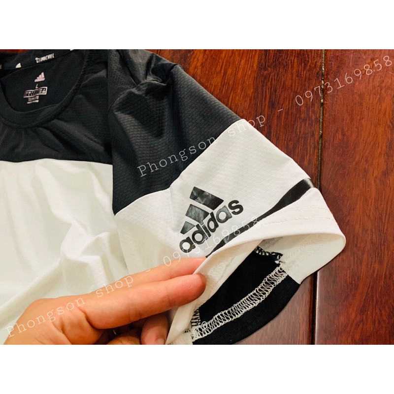 Áo thun nam áo phông nam áo thể thao nam chất thun lạnh ngắn tay co giãn dày dặn dáng regular fit A.D.I.D.A.S | BigBuy360 - bigbuy360.vn