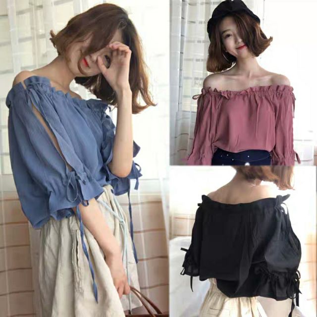 Áo trễ vai ulzzang