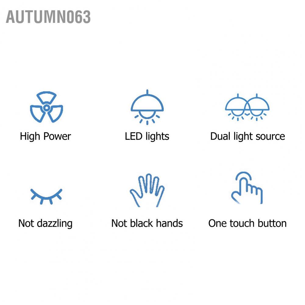 đèn làm móng tay Đèn UV LED Nail 48W Nguồn sáng kép Máy sấy gel cảm ứng thông minh hồng ngoại Đầu cắm EU 100‑240V Autumn063