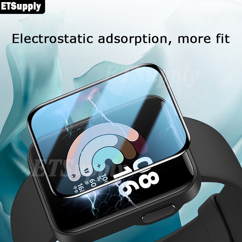 Set 2 Kính Cường Lực Toàn Màn Hình Dùng Cho Garmin Venu SQ2 / Garmin Venu SQ2