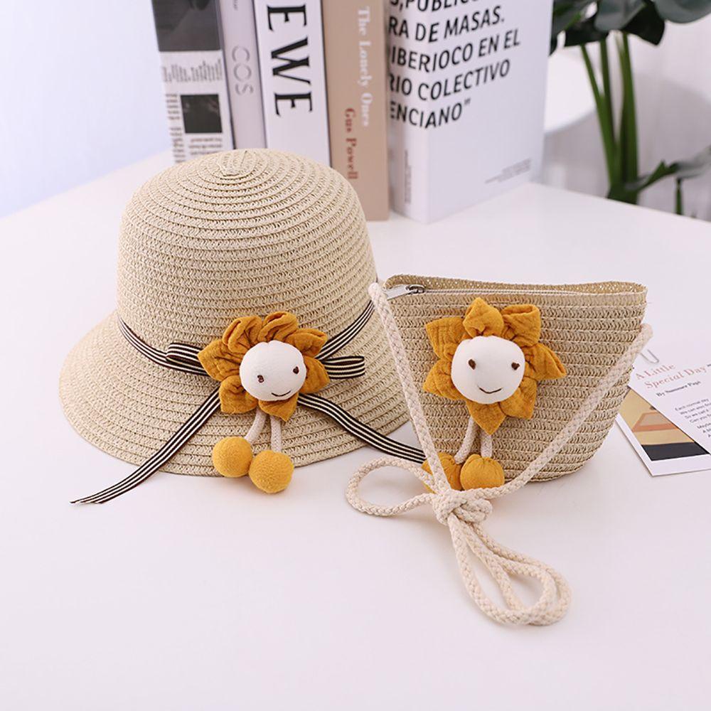 Aaron1 Phụ Kiện Móc Điện Thoại Hình Hoa Hướng Dương Mặt Cười Bằng Vải