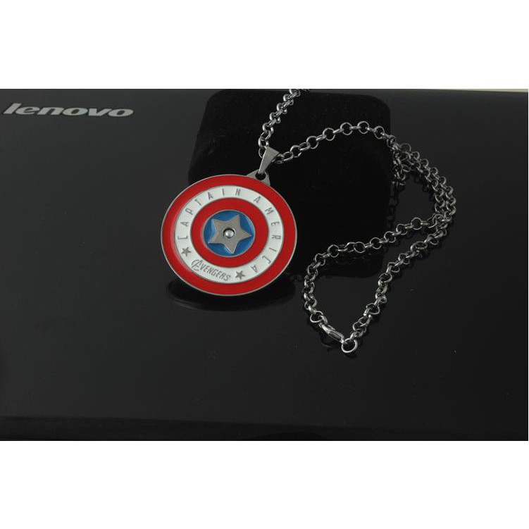 Dây chuyền nam Captain America, vòng cổ nam nữ Đội trưởng Mỹ - Bảo Bảo Store