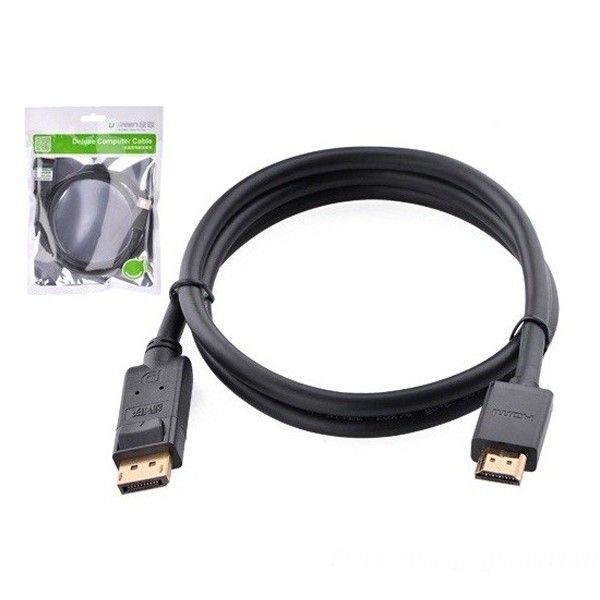 Cáp Displayport to HDMI 1,5M Ugreen 10239 ✔HÀNG CHÍNH HÃNG ✔