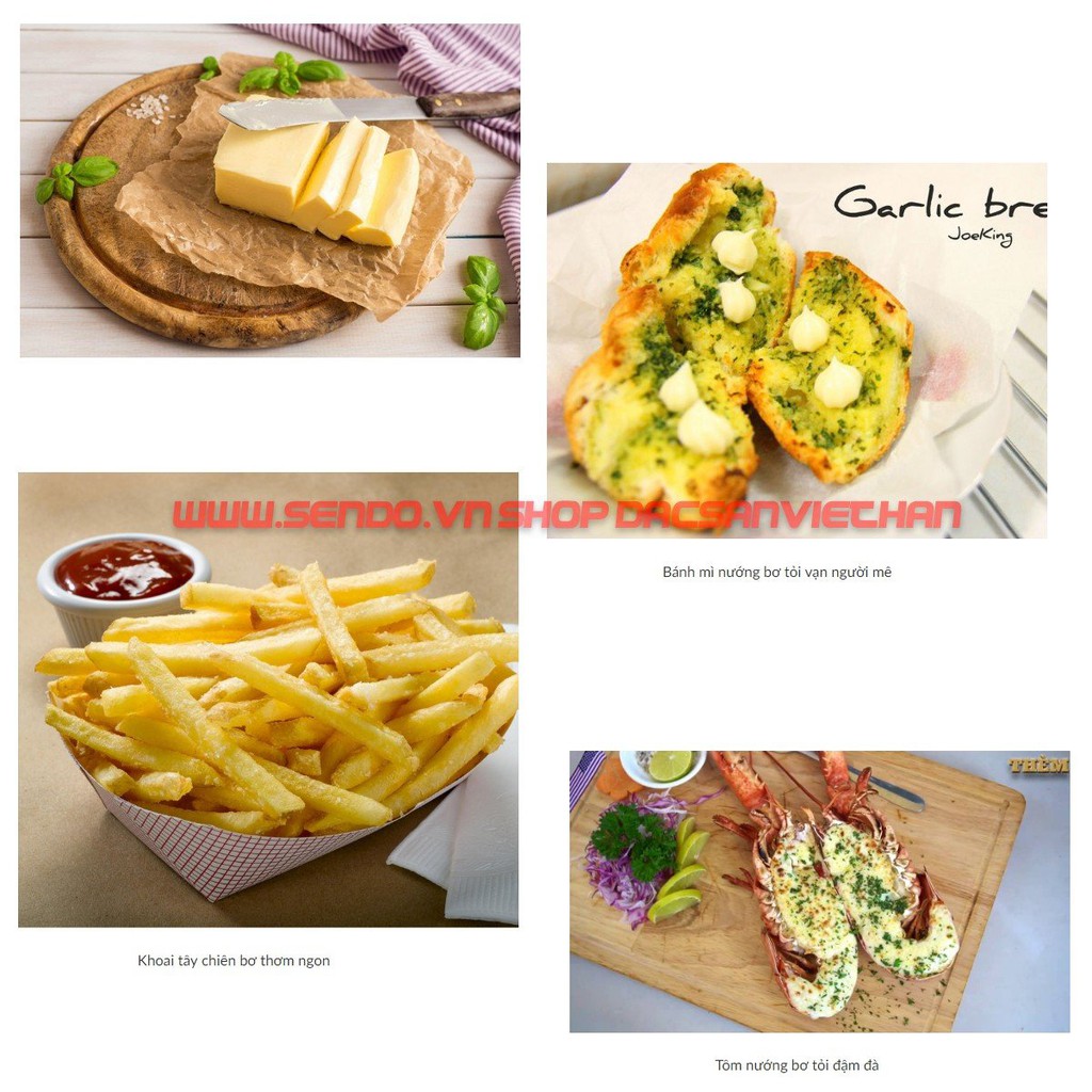 1kg Bơ thơm ( bơ thực vật) làm bắp rang bơ