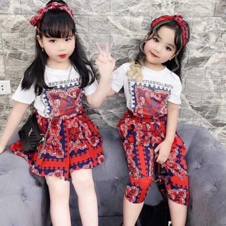 Set váy 3 chi tiết cho bé