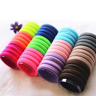 Set 24 dây thun buộc tóc thời trang cho nữ
