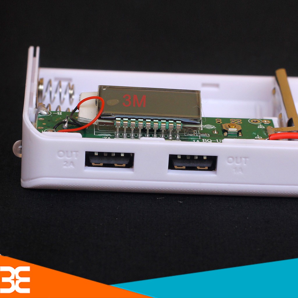 Box Sạc Dự Phòng 5 Cell 1A/2A Có Màn Hình Không Bao Gồm Pin ( màu sắc ngẫu nhiên ) | BigBuy360 - bigbuy360.vn