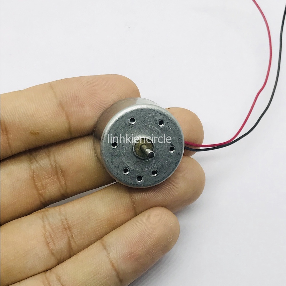4 motor mô tơ mini 3V - 6V kèm dây mẫu 300 mới 100% chạy êm tiết kiệm điện 5500 - 10000 RPM chất lượng cao - D0005