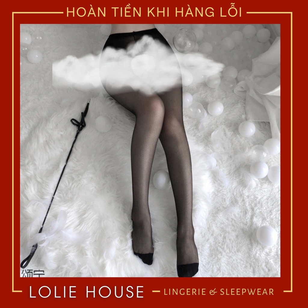 Quần tất hở đáy đũng sexy gợi cảm co giãn tốt cho nữ LOLIE HOUSE - QT8