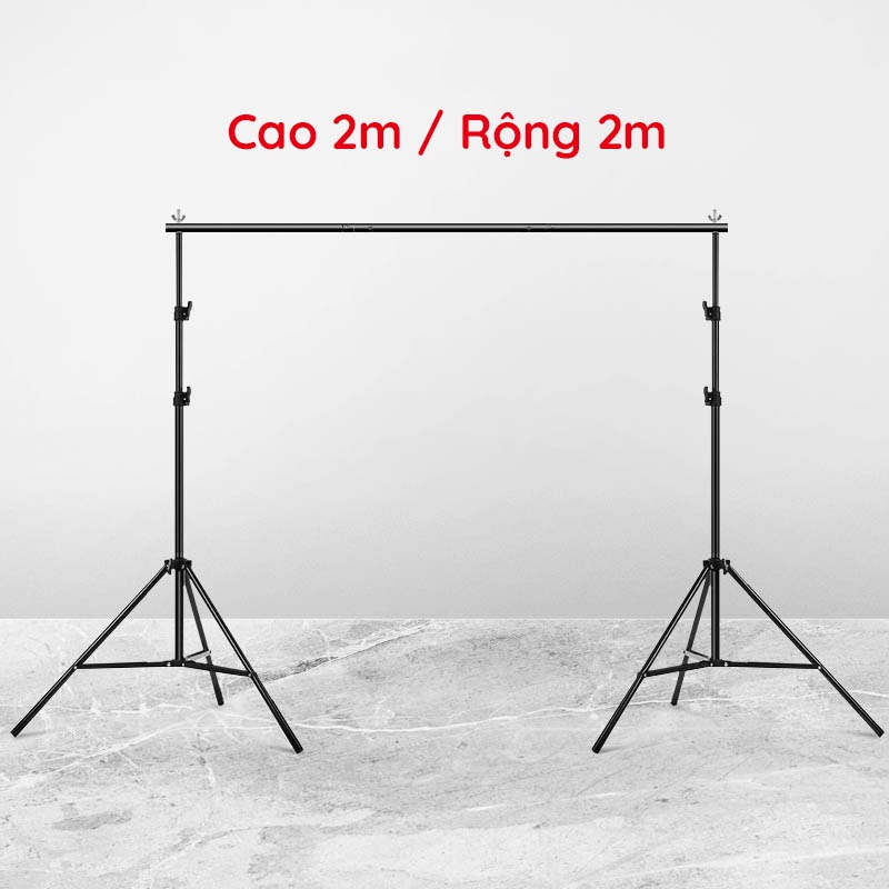 Khung Treo Phông Nền (Khung Chữ U) Kích thước 2mx2m / 2mx1.5m