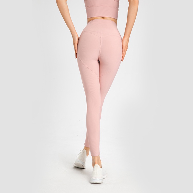 Quần legging thể thao lưng cao co giãn nhanh khô cho nữ