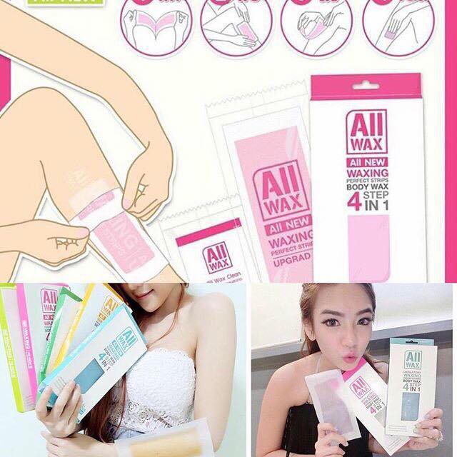 Wax Lông All Wax All New Perfect Strips Body Wax 4 Step In 1