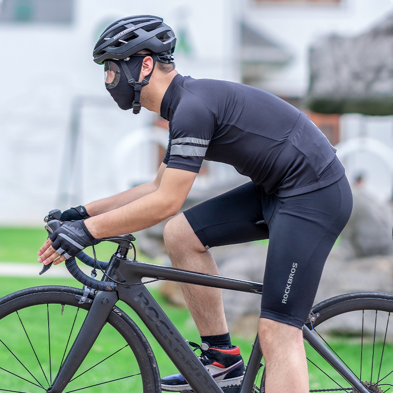 Rockbros Khẩu Trang Chống Nắng Chống Tia UV Bằng Lụa Mát Thoáng Khí Dành Cho Nam Và Nữ