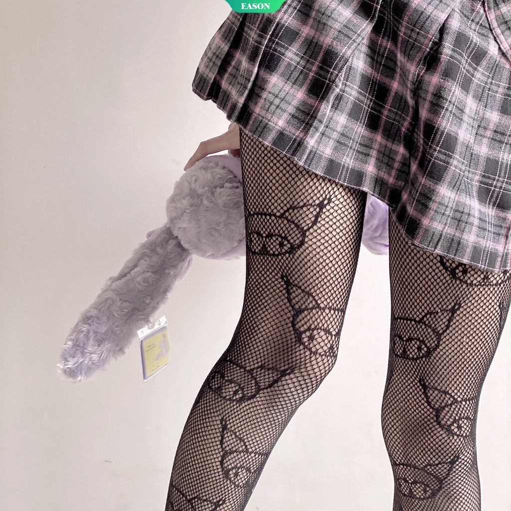SANRIO Vớ Lưới Họa Tiết Hoạt Hình Dễ Thương Dành Cho Bé Gái