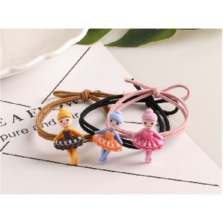 Dây buộc tóc nơ bé gái siêu dễ thương
