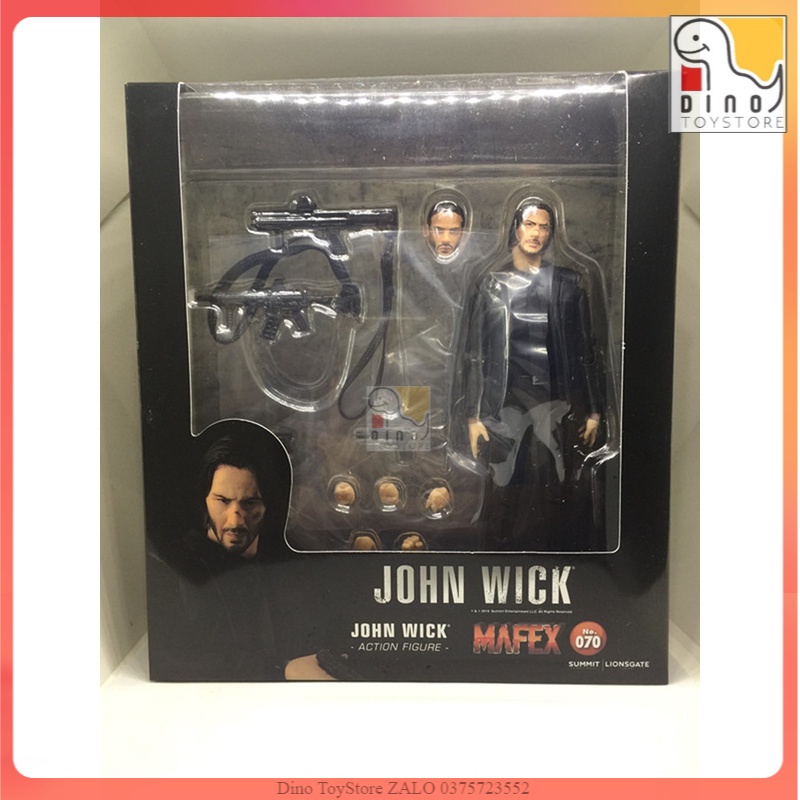 Mô hình John Wick mafex 070
