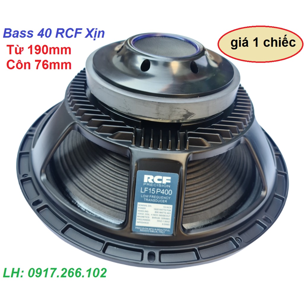 Củ loa bass 40 Cao Cấp RCF nhập khẩu từ 190 côn 76mm - Giá 1 Chiếc