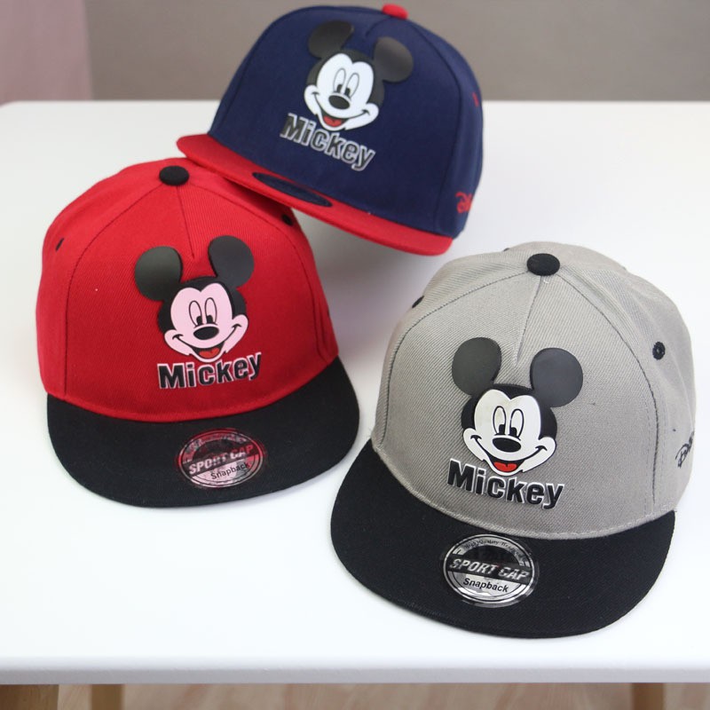 Mũ Lưỡi Trai Mickey Cho Bé Từ 3 Đến 7 Tuổi có nhiều màu KM888