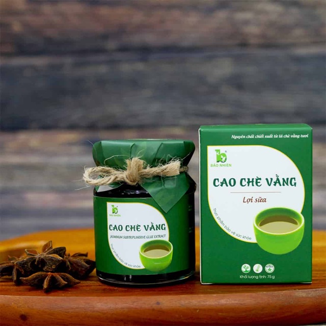 CAO CHÈ VẰNG BẢO NHIÊN 75GR - GIẢM CÂN , LỢI SỮA