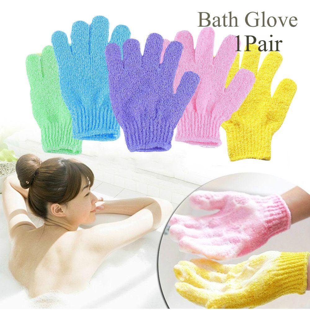 1 Cặp Găng tay đi tắm Mát Xa Tẩy Tế Bào Chết Dưỡng Ẩm Tiện Dụng